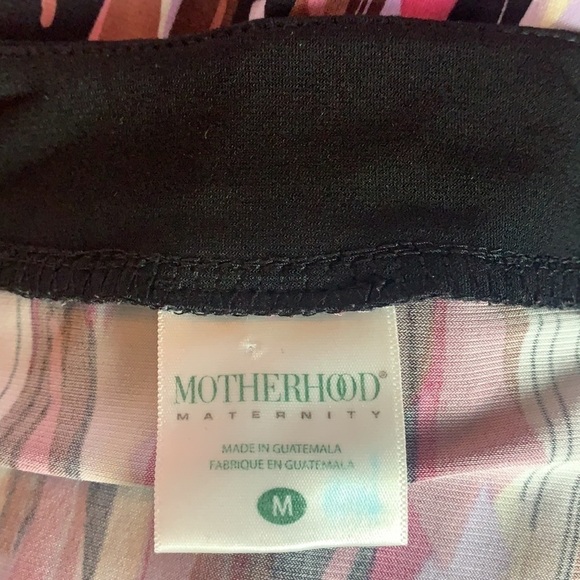 Motherhood Maternity Multicolour Abstract Print Blouse Size M - Picture 9 of 13